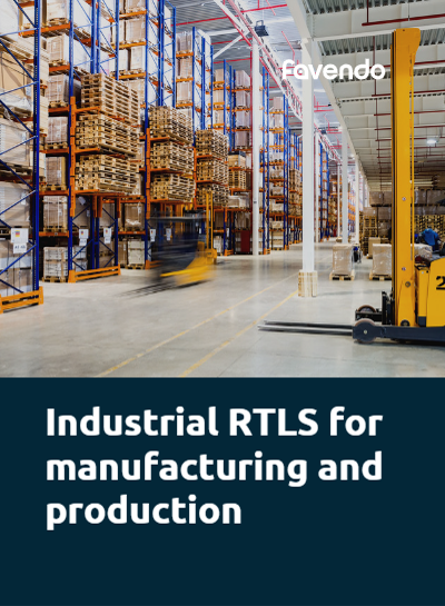 RTLS for manufacturing and production | Onepager | Favendo GmbH